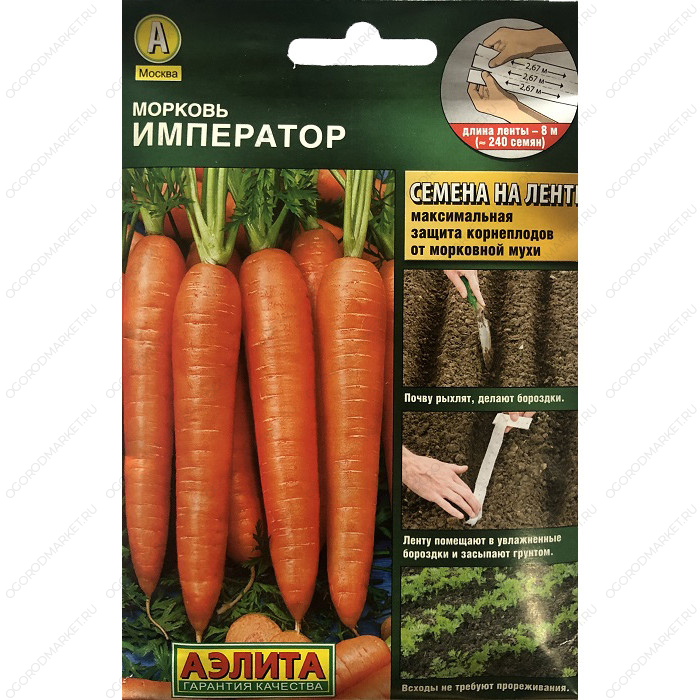 Морковь Император Лента А