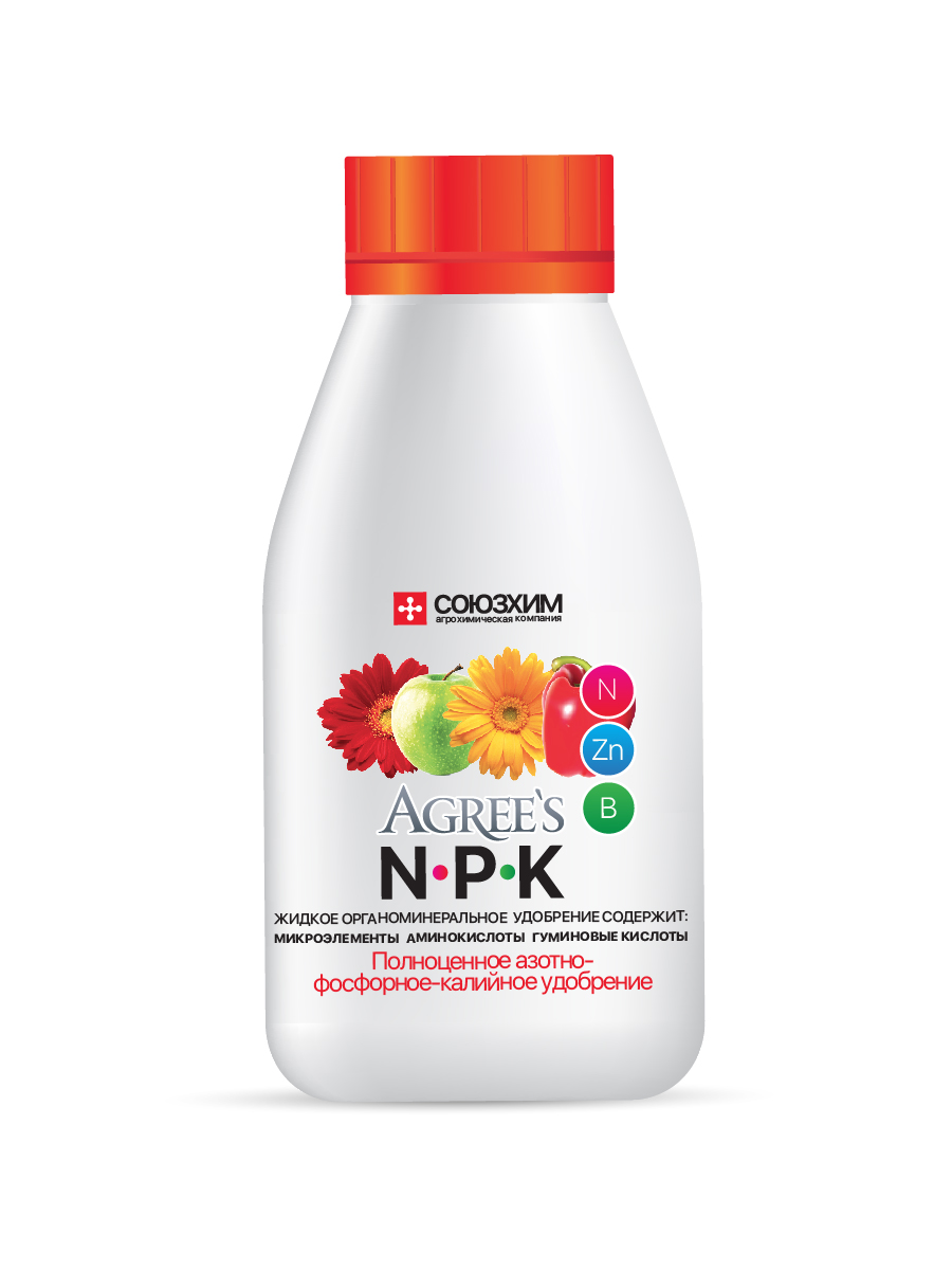 Органоминеральное удобрение Агрис NPK 0,25л